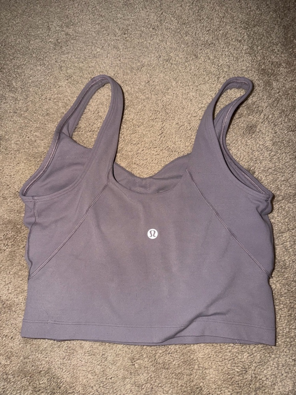 Lululemon Align Lavender Cropped Tank